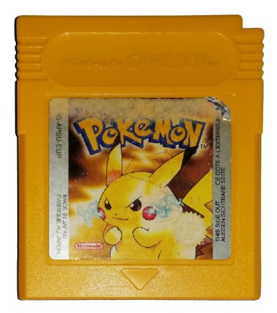 Pokémon Yellow Version: Special Pikachu Edition, Game Boy, Games