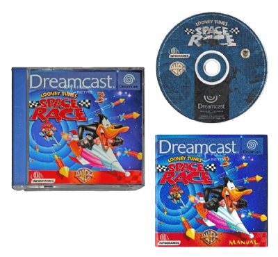 Looney Tunes Space Race Sur Sega Dreamcast – Jeu Complet PAL (Italie) – Infogrames 2000