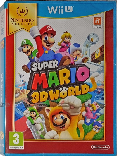 Super Mario 3D World (Nintendo Selects) (Brand New & Sealed) - Wii U