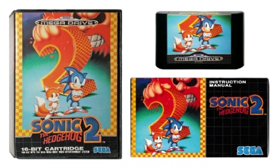 Sonic the Hedgehog 2 (Sega Mega Drive) Loose Cartridge Game Only