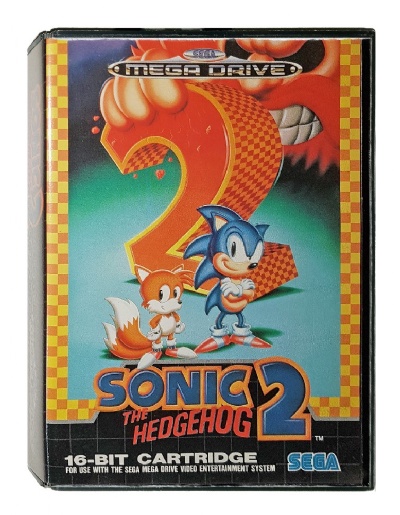 JOGO MEGA DRIVE - SONIC THE HEDGEHOG 2 (2)