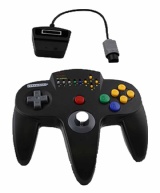 N64 Controller: Retro-Bit Wireless Controller (Black)