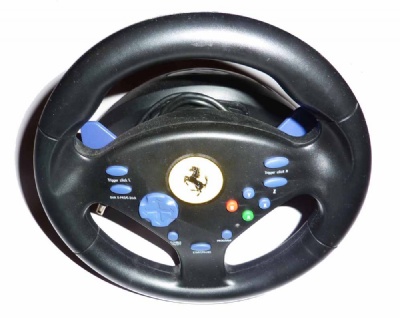 Gamecube Thrustmaster Challenge 2 Steering Wheel - Gamecube