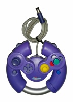 Gamecube Controller: Gamester Pro Racer Handheld Steering Wheel