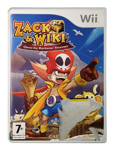  Zack & Wiki Quest for Barbaros' Treasure - Nintendo Wii : Video  Games