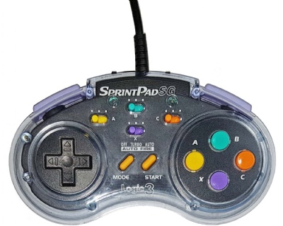 Mega Drive Controller: Logic3 Sprint Pad SG - Mega Drive