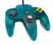 N64 Official Controller (Clear Blue) - N64