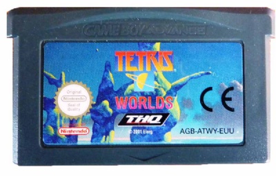 Tetris Worlds - Game Boy Advance