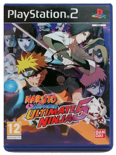 Naruto Shippuden: Ultimate Ninja 5 - Playstation 2