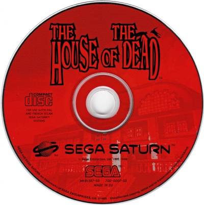 The House of the Dead (Jewel Case) - Saturn