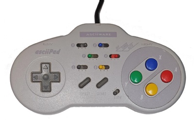 SNES Controller: ASCIIPad - SNES