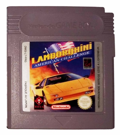 Lamborghini American Challenge - Game Boy