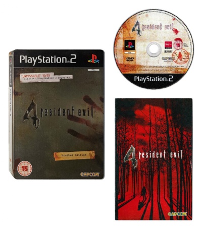 Steelbook Resident Evil 4 Collector's Edition Gamecube