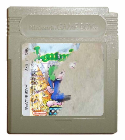 Gameboy Lemmings GB Japan