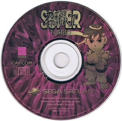 Super Puzzle Fighter 2 Turbo - Saturn