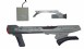 SNES Super Scope 6 Gun (Including Scope Sight & Sensor) - SNES