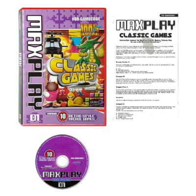 MaxPlay Classic Games Volume 1 Box Shot for GameCube - GameFAQs