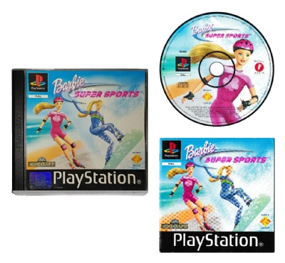 Jogo PS1 ou PS2 BARBIE Super Sports Marvila • OLX Portugal