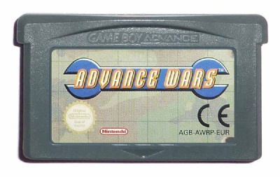 Advance Wars Nintendo Game Boy Advance. GBA Cart With Case 