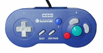 Gamecube Controller: Hori Digital Controller (Indigo) - Gamecube