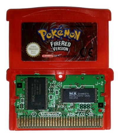 AUTHENTIC Pokemon: Fire Red Version GameBoy Advance Cartridge GBA GENUINE