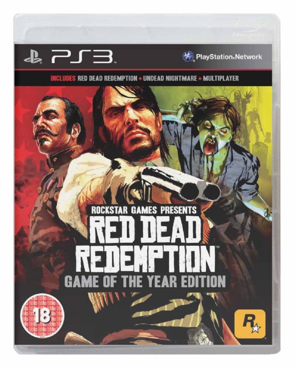 CUSTOM REPLACEMENT CASE NO DISC Red Dead Redemption 1 GOTY PS4 SEE  DESCRIPTION