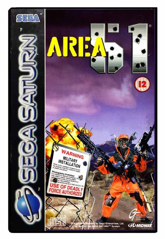 area 51 sega saturn