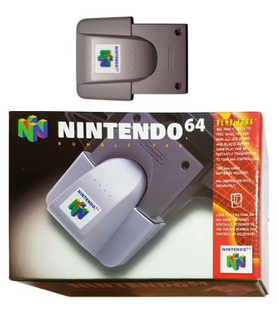 N64 Official Rumble Pak (NUS-013) (Boxed) - N64