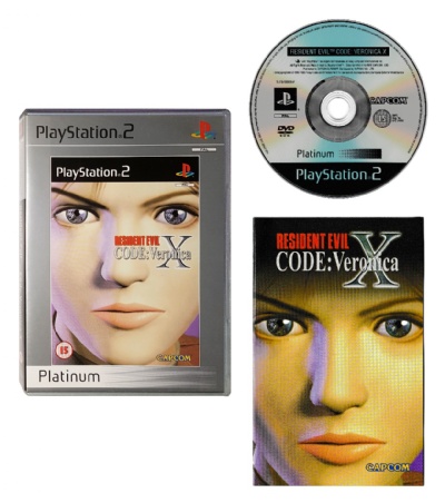 Resident Evil Code Veronica X - PS2 Playstation 2 (Used)