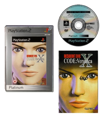 Resident Evil X Code Veronica Playstation 2 Ps2 Original - Escorrega o Preço