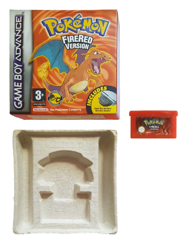Pokemon Fire Red Version GBA Great Condition Fast Shipping