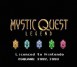 Mystic Quest Legend - SNES