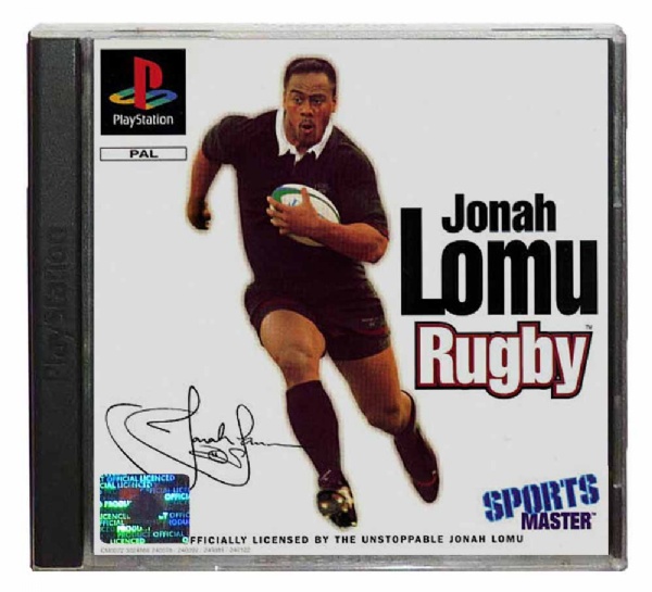 JONAH Lomu Rugby ~ GENUINE ANTERIORI E POSTERIORI inserisce solo ~ UK PAL PLAYSTATION 1 
