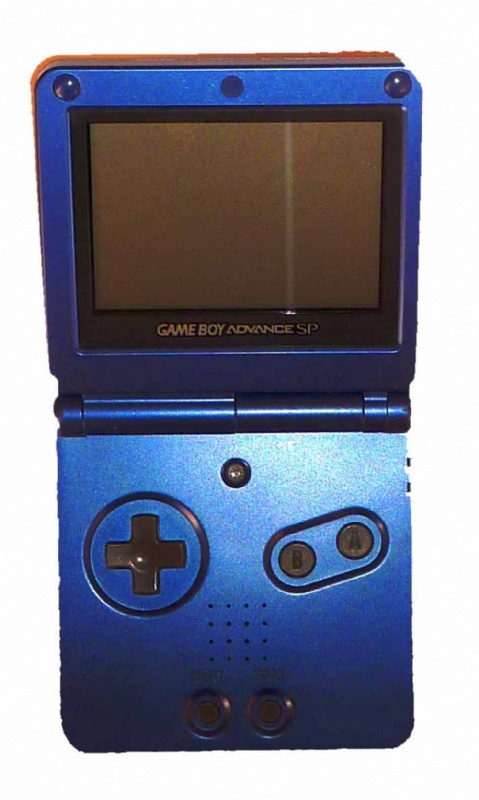 Game Boy Advance SP 0GB - Azul - Edição limitada N/A N/A