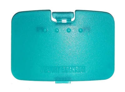 N64 Expansion Pak Lid Cover (Ice Blue) - N64