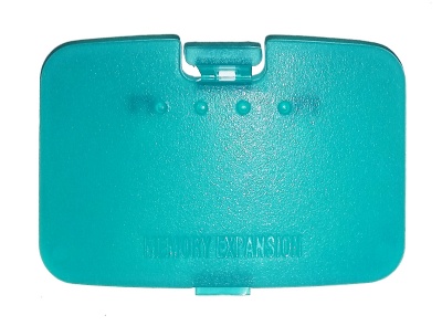 N64 Expansion Pak Lid Cover (Ice Blue) - N64