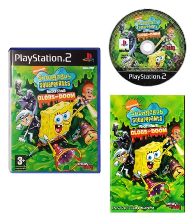 Jogo Nickelodeon Spongebob Squarepants Globs of Doom PS2 em