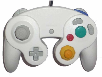 Gamecube Controller: Third-Party Replacement Controller (White) - Gamecube