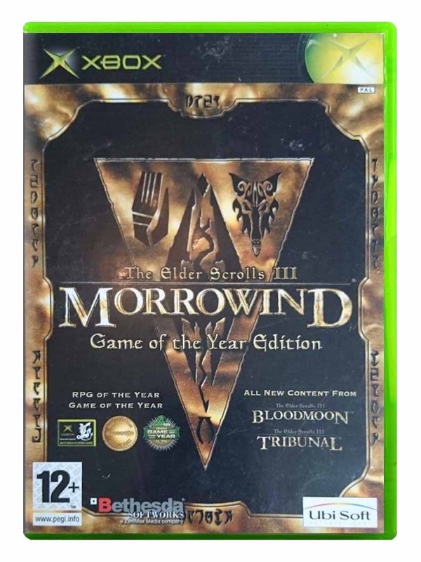 Buy The Elder Scrolls III: Morrowind Game Of The Year Edition XBox