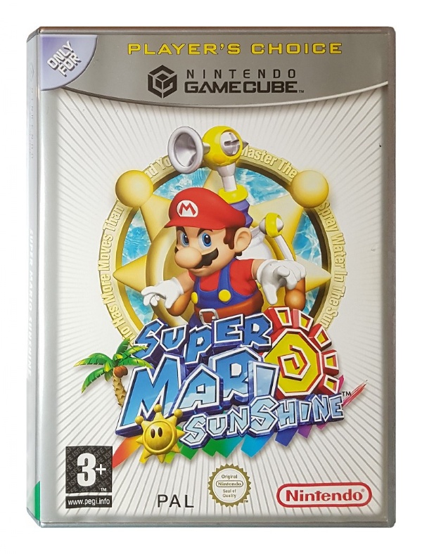 Super Mario Sunshine (Player's Choice) - Gamecube. 