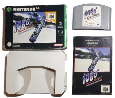 1080 Snowboarding (Boxed with Manual) - N64