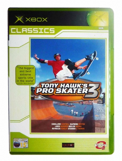 Tony Hawk's Pro Skater 3 - XBox