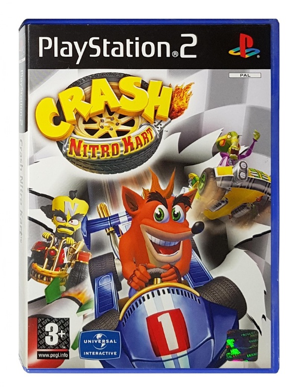  Crash Nitro Kart - PlayStation 2 (Renewed) : Video Games