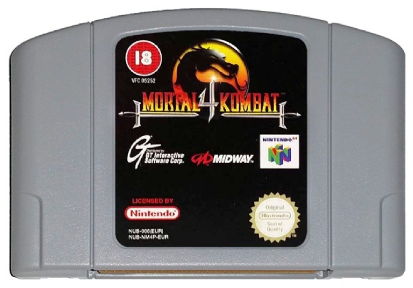 Mortal Kombat 4 MK4 (Nintendo 64 N64, 1998) Sealed!!!