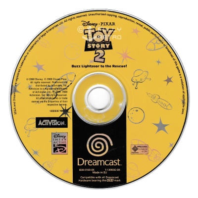 toy story 2 buzz lightyear to the rescue dreamcast