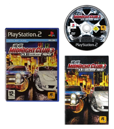 Rockstar Games Midnight Club 3 Dub Edition Remix (Sony PlayStation 2) 