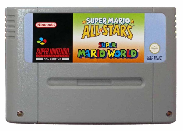 Super Mario All-Stars + Mario World - Nintendo SNES BOX ONLY