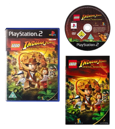  Lego Indiana Jones: The Original Adventures - PlayStation 2 :  Video Games