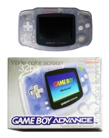 Game Boy Advance Console (Glacier) (Boxed)