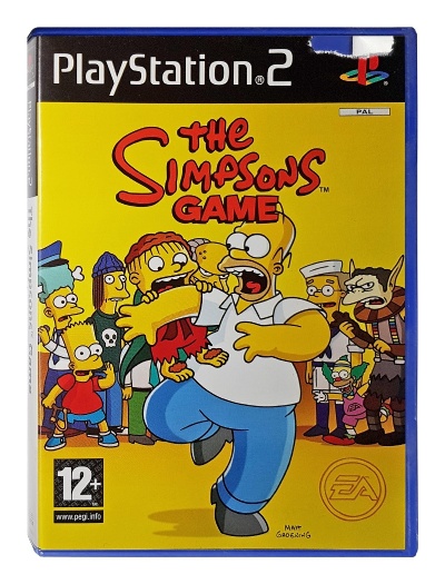 The Simpsons Game PS2 